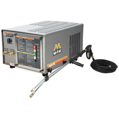 Mi-T-M pressure washer on a white background