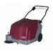 Large Push Minute man Kleen Sweep 25 vacuum sweeper red and grey 
