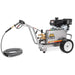 MI-T-M pressure washer on a white background