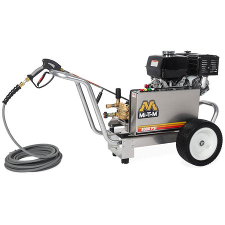 Mi-T-M-CBA-4004-1MAH pressure washer on a white background