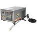 Mi-T-M pressure washer with hose on a white background