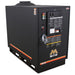 Black industrial machine with Mi-T-M logo on a white background