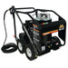 MI-T-M pressure washer on a white background