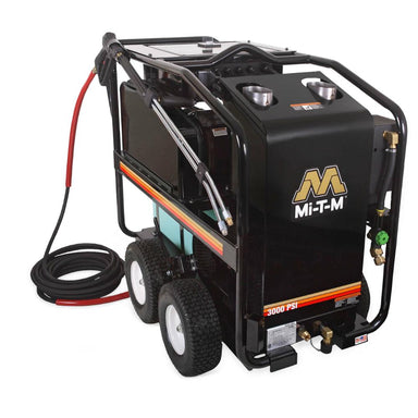 Mi-T-M pressure washer on a white background