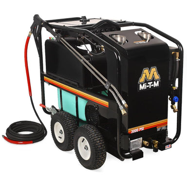 MI-T-M pressure washer on a white background