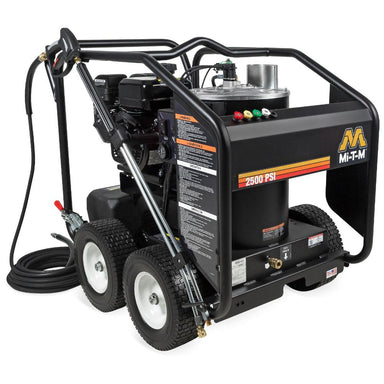 Mi-T-M pressure washer on a white background