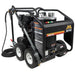 Mi-T-M pressure washer on a white background