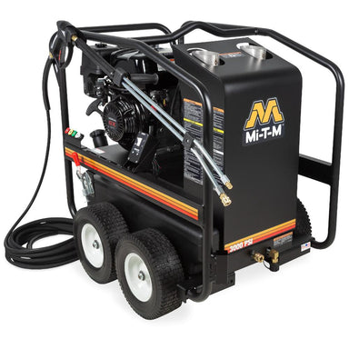 Mi-T-M pressure washer on a white background