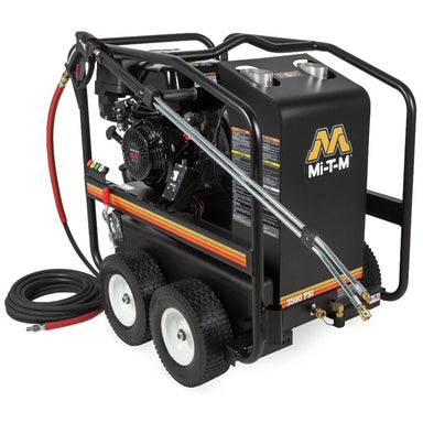 Mi-T-M pressure washer on a white background