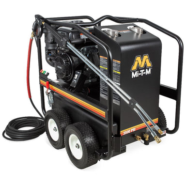 Mi-T-M pressure washer on a white background