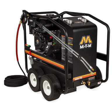 Mi-T-M pressure washer on a white background