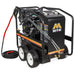 Mi-T-M pressure washer with hose on a white background