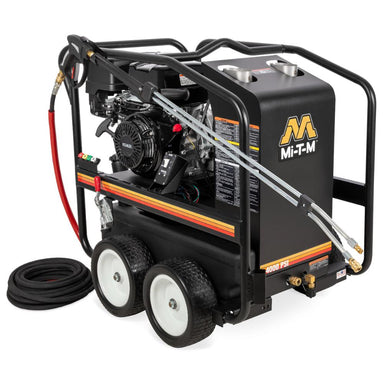 MI-T-M pressure washer on a white background