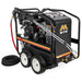 MI-T-M pressure washer on a white background