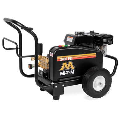 Mi-T-M pressure washer on a white background