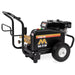 Mi-T-M pressure washer on a white background