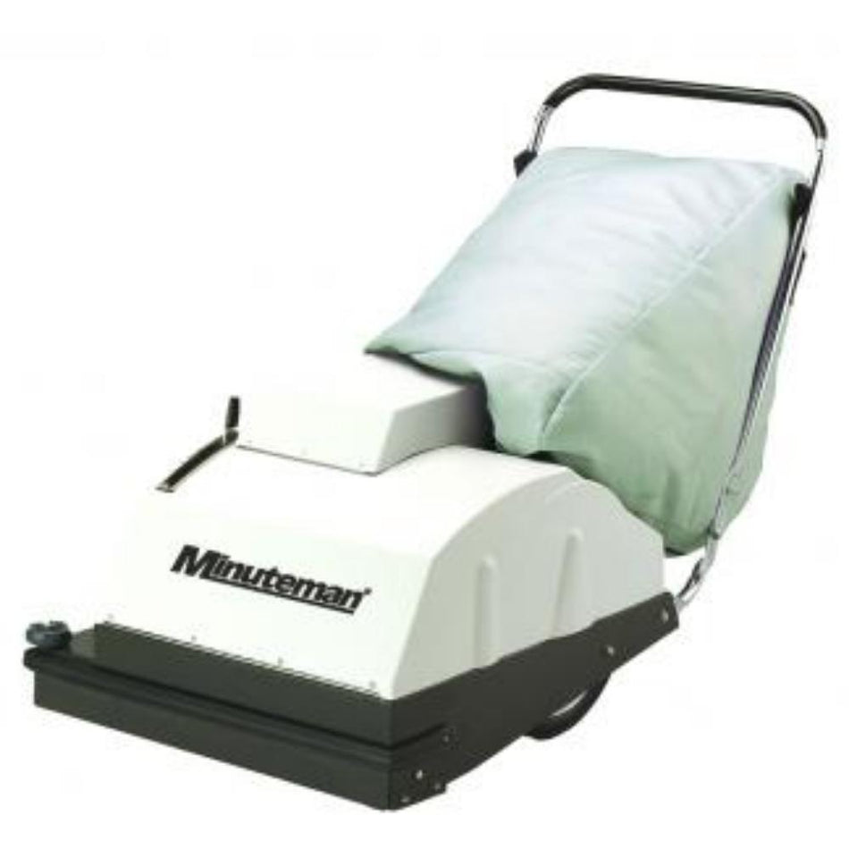 MinuteMan Large area white wide push vacuum cleaner