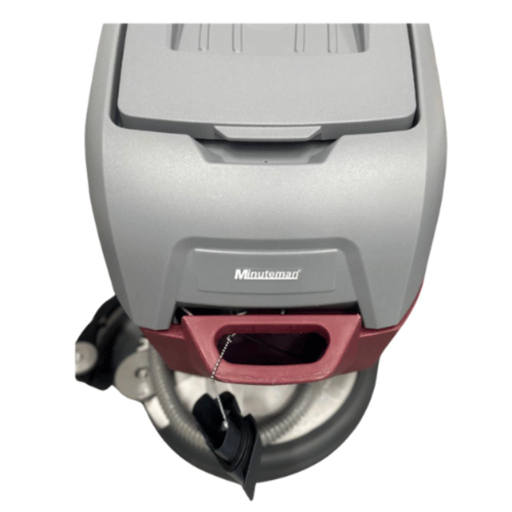 Top Front Section of drain hole for minute man b25 floor scrubber