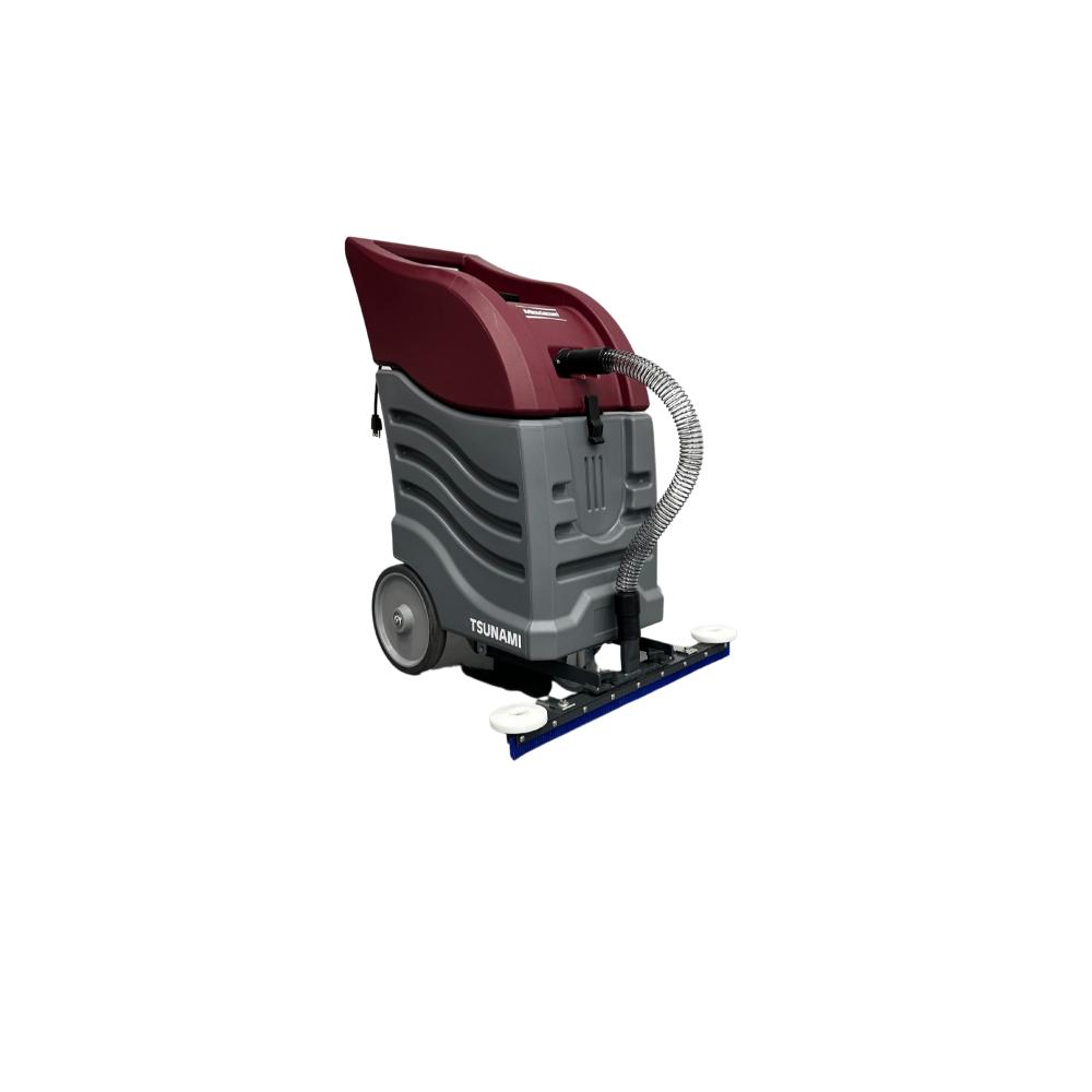 MinuteMan Tsunami red and grey push floor squeegee vacuum 