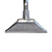 Metallic object on a white background