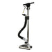 Handheld vacuum cleaner with hose on a white background