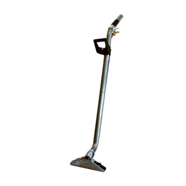 Long-handled vacuum cleaner on a white background