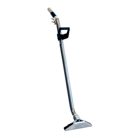 Mytee-8314T Long-handled floor cleaning tool with a flat head on a white background