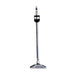Cleaning tool with a long handle and head on a white background