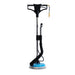 Mytee-8904-Spinner Portable cleaning device with a blue base and black handle on a white background
