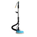 Mytee-8904-Spinner Floor buffer with blue base and black handle on a white background