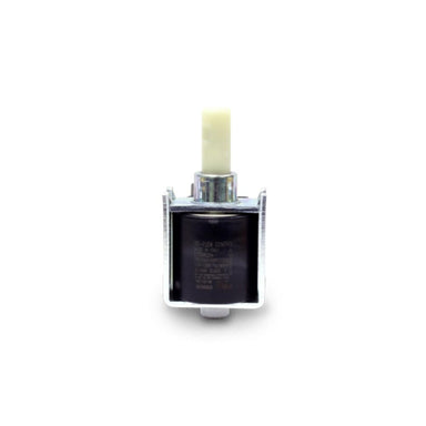 Candle holder with a candle on a white background