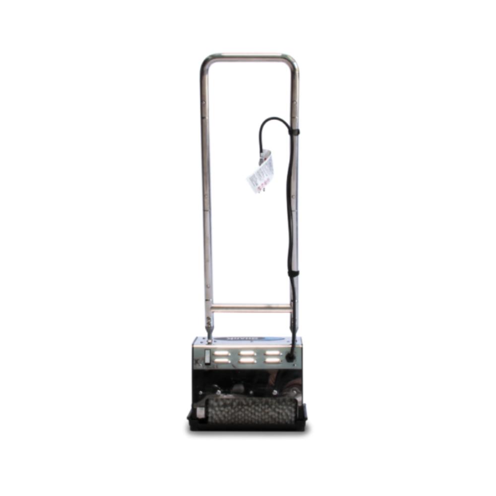 Handheld vacuum cleaner on a white background