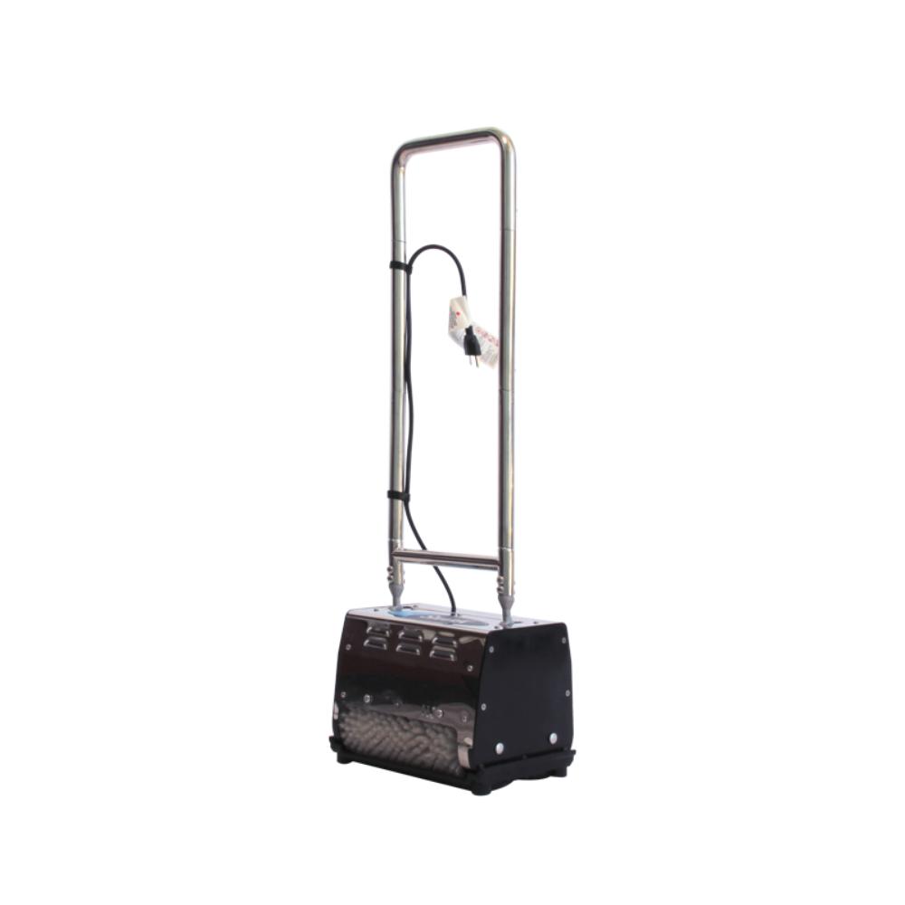 Floor cleaning machine on a white background