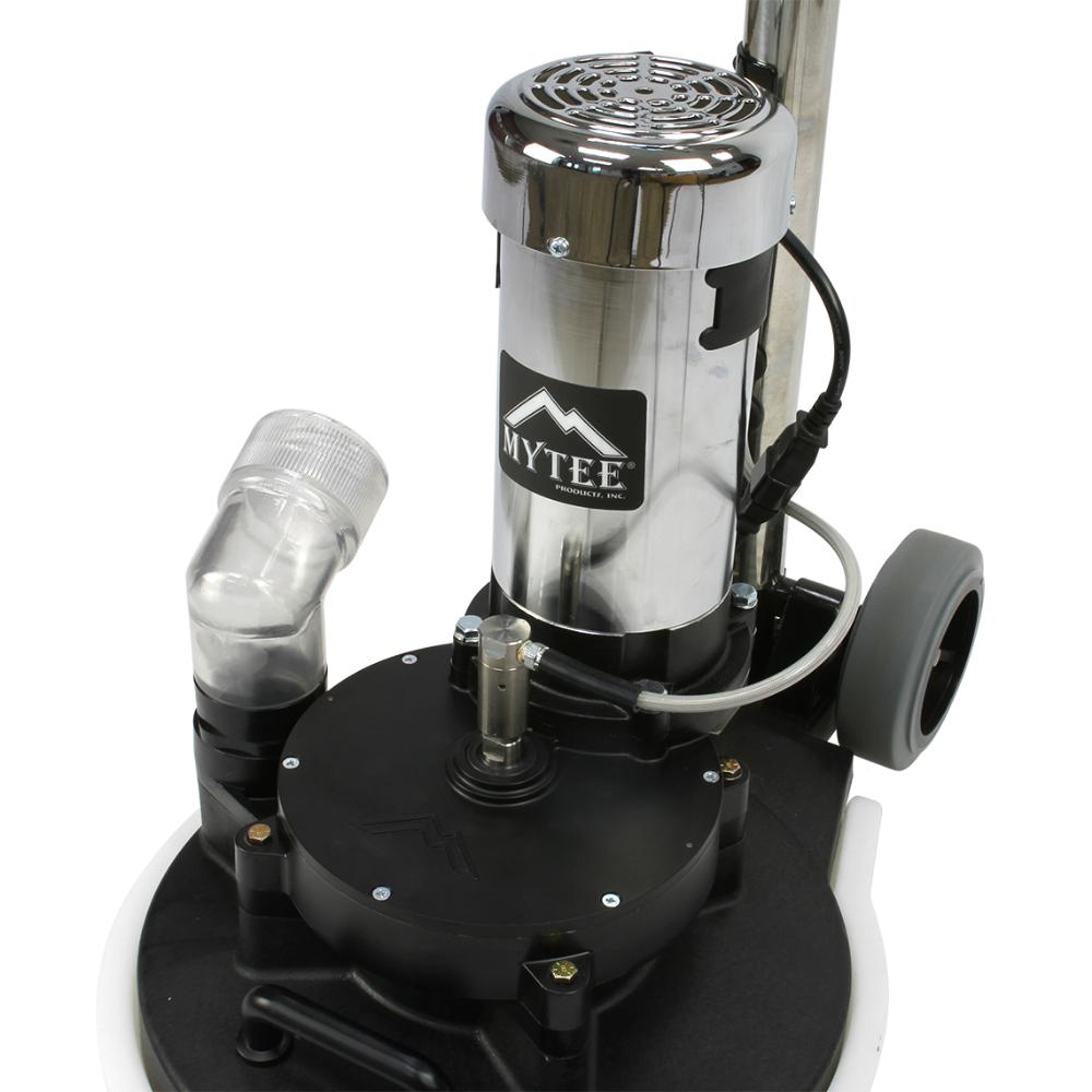 Floor polisher with 'MYTee' branding on a white background