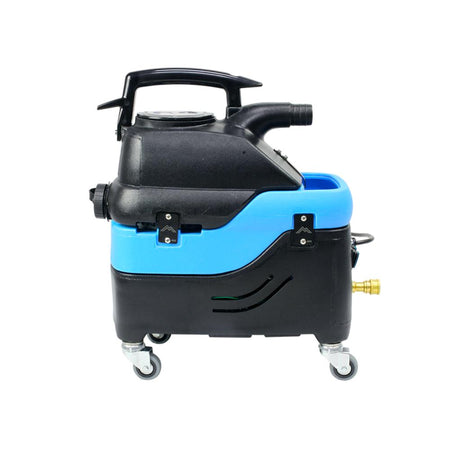 Mytee Tempo Black and blue pressure washer on a white background