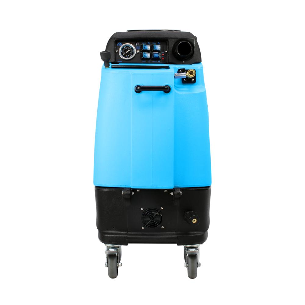 Blue and black Mytee 1003DX speedster industrial carpet cleaning machine on a white background