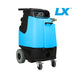 Blue Mytee 1005LX  cleaning machine with black accents on a white background, featuring the LX logo.