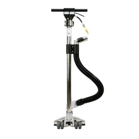 Mytee_Bentley_Pro_Speed_Wand Mechanical tool with a black hose on a white background