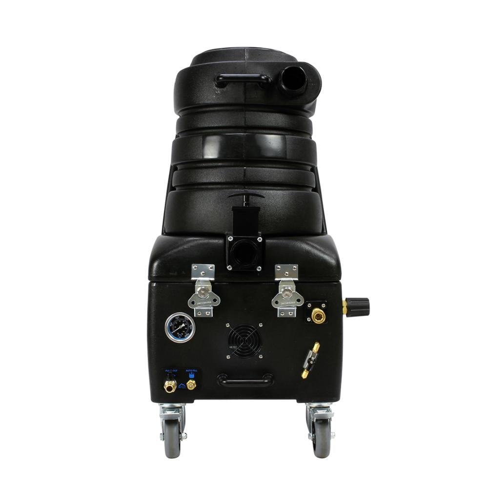 Mytee Breeze 220 psi Black industrial portable carpet extractor on a white background