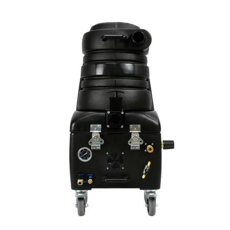 Mytee Breeze 220 psi Black industrial portable carpet extractor on a white background