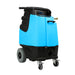 Blue and black Mytee Speedster 1000  cleaning machine on a white background