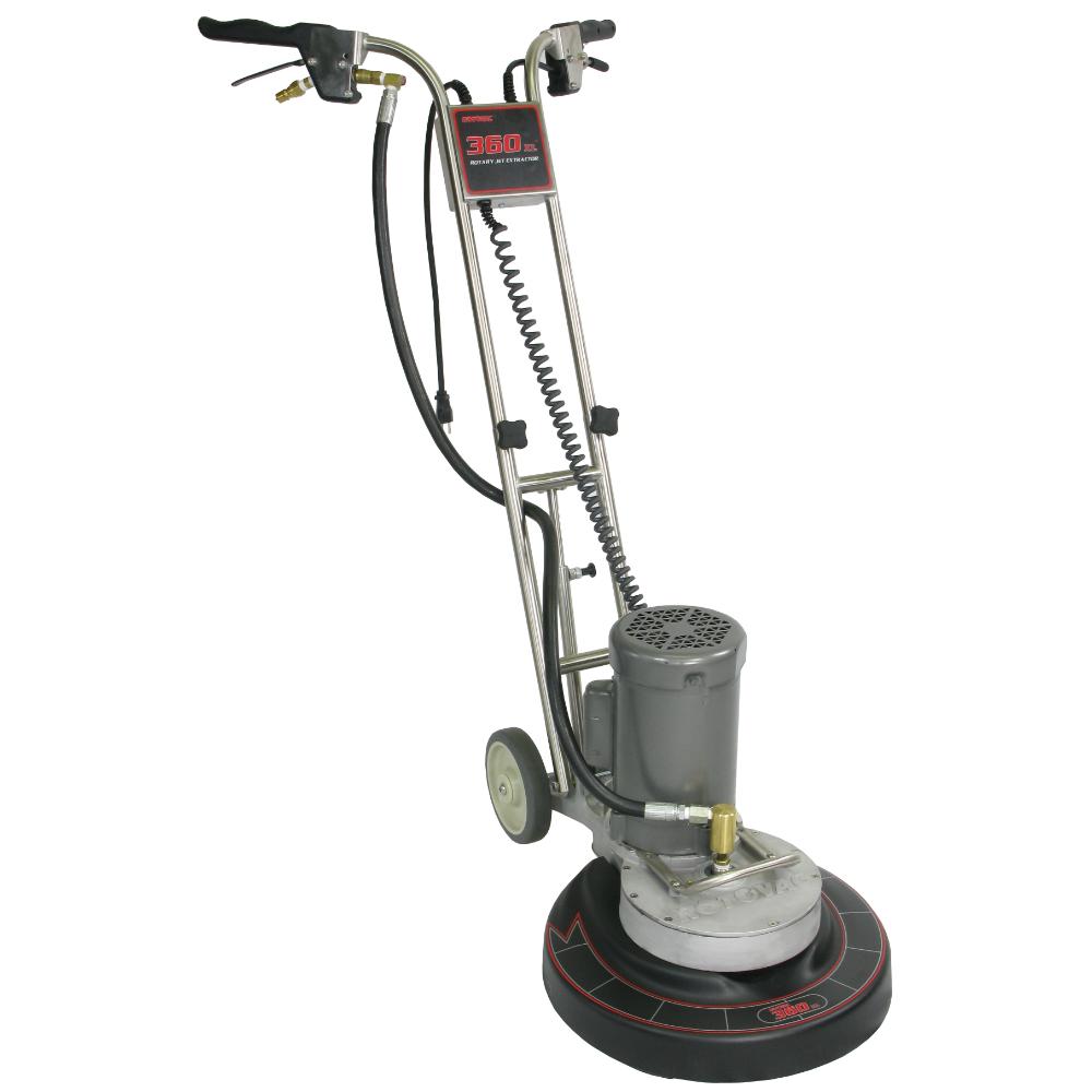 RotoVac360XL Floor polisher with a white background
