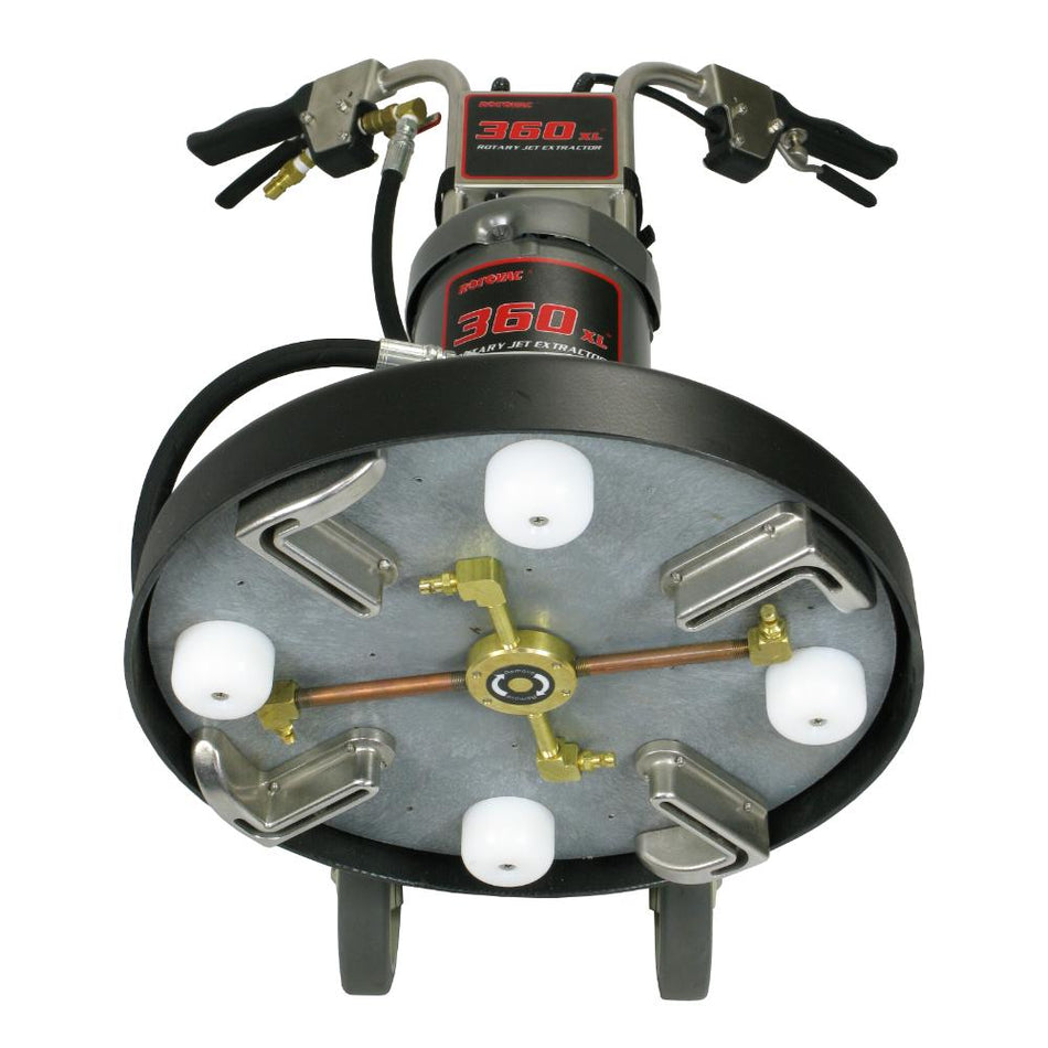 RotoVac360XL degree automotive extractor tool on a white background