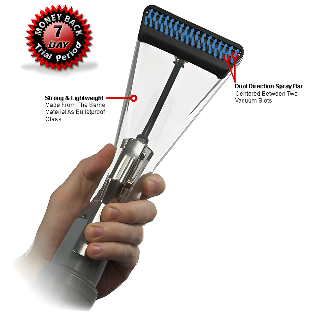 RotoVac ShearDry Clear Handheld Upholstery Wand