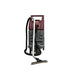 rear view of push floor squeegee vacuum with wand and hose attachment