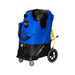 Front right of blue and black U.S. Products Pegasus 500H Carpet Extractor