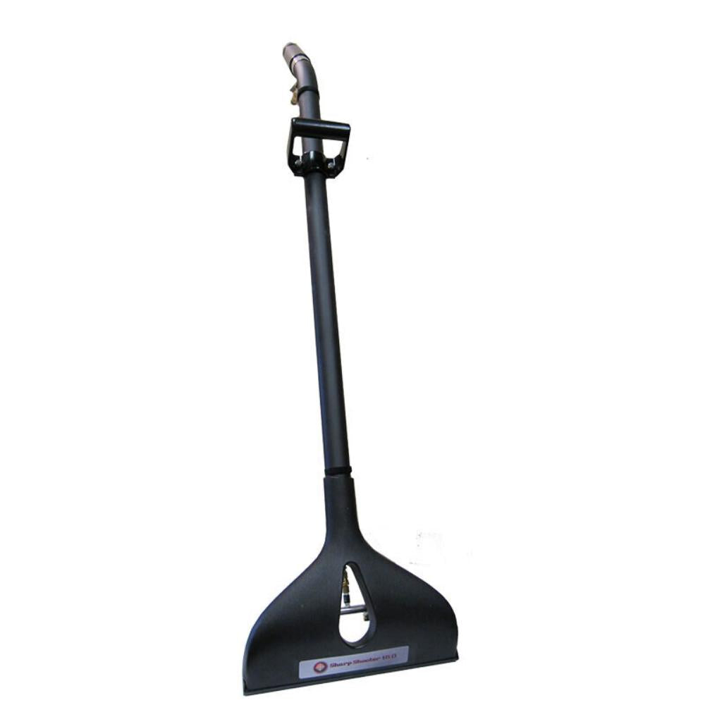 Black 16 inch diameter Sharp Shooter Wand with over the top handle