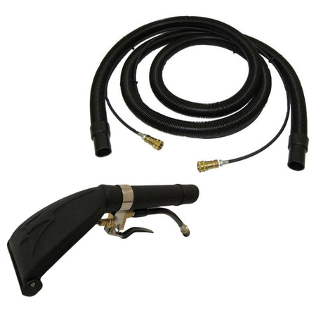Trident Upholster Wand Head, 10' Pressure and Vacuum Hose