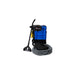 US_Products_Kraken Blue and black cleaning machine with a hose on a white background