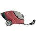 x17 carpet extractor laying on it's side